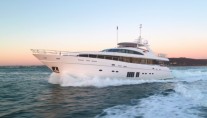 Princess 32M - same series as yacht Centurion - Image credit Princess Yachts International
